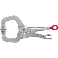 Pince-&eacute;tau en C &agrave; m&acirc;choires pivotantes Torque Lock, Longueur 6", Pinces serre-joints Toolneeds Inc.
