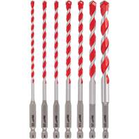 Jeu de forets pour perceuse &agrave; percussion Shockwave, 7 morceaux, Carbure Toolneeds Inc.