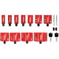 Plumber's Bi-Metal Hole Saw Set, 17 Pieces Toolneeds Inc.