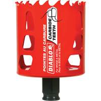 Wood & Metal Hole Saw, 2-9/16", 2-3/8" Depth of Cut, Carbide Toolneeds Inc.