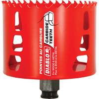 Wood & Metal Hole Saw, 3-1/2", 2-3/8" Depth of Cut, Carbide Toolneeds Inc.
