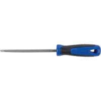 Slim Taper File With Handle, Triangle, 6", Single Toolneeds Inc.