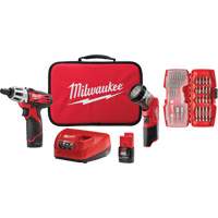 Trousse daccessoires pour tournevis avec lampe de travail, Lithium-ion, 12 V Toolneeds Inc.