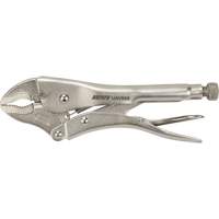 Locking Pliers with Wire Cutter, 10" Length, Curved Jaw Toolneeds Inc.