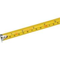 Ruban &agrave; mesurer, 5/8" x 12', Marques de goujon Imp&eacute;rial & m&eacute;trique Toolneeds Inc.