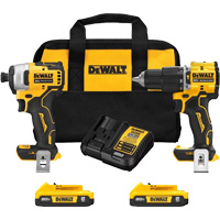 Ensemble combin&eacute; Atomic &agrave; deux outils sans fil et sans balais, Lithium-ion, 20 V Toolneeds Inc.
