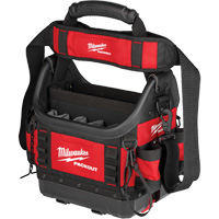 PackOut 10" Structured Tote, Ballistic Polyester, 35 Pockets, Red Toolneeds Inc.