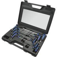 JTTK-9 T-Handle Key Wrench Sets, 9 Pcs., Torx&reg; Toolneeds Inc.