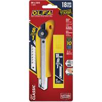 Heavy-Duty Utility Knife with Replacement Blades, 18 mm, Stainless Steel Blade Toolneeds Inc.