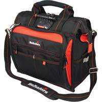 Lighted Technician's Tool Bag, Ballistic Polyester, Black/Red Toolneeds Inc.