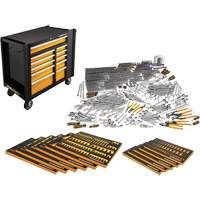 Master Mechanic's Hand Tool Set & Mobile Work Station, 614 Pieces Toolneeds Inc.