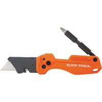Couteau utilitaire pliant avec tournevis &agrave; douille, 1" lame, lame en Acier, poign&eacute;e en Plastique Toolneeds Inc.
