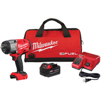 M18 Fuel High Torque Impact Wrench with Friction Ring Kit, 18 V, 1/2" Socket Toolneeds Inc.