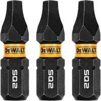 3-Piece FLEXTORQ&reg; Impact Screwdriving Bits, Square, #2, 1/4" Drive Toolneeds Inc.