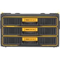 Unit&eacute; &agrave; trois tiroirs ToughSystem 2.0, 21-4/5" x 12-3/10" x 12-3/5", Noir/Jaune Toolneeds Inc.
