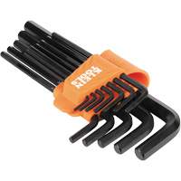 Jeu de cl&eacute;s hexagonales longues de style L, 12 mcx, Imp&eacute;rial Toolneeds Inc.