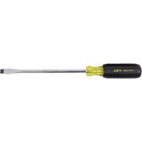 JKSS-8R Slot Screwdriver, 3/8" Tip, Round, 8" L, Cushion Grip Handle Toolneeds Inc.