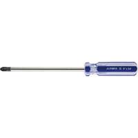 Tournevis Philips bleu transparent avec bandes, #3, Prise Plastique Toolneeds Inc.