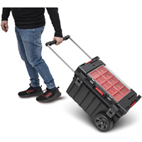 Arx&reg; Rolling Tool Chest, 23-4/5" x 16" x 15-3/5", Black Toolneeds Inc.