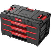 Arx&reg; 3-Drawer Toolbox, 23-1/10" x 15" x 13-2/5", Black Toolneeds Inc.