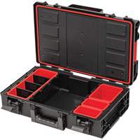 Arx Small Toolbox, 23" x 15" x 7-1/2", Black Toolneeds Inc.