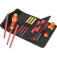Insulated Screwdriver Set for Slotted Screws, 1000 V, 18 Pcs Toolneeds Inc.