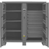 Armoire de rangement pour le chantier, Acier, 59 pi³, Gris Toolneeds Inc.