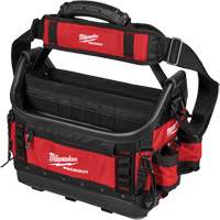 PackOut Structured Tote, Polyester, 39 Pockets, Black/Red Toolneeds Inc.