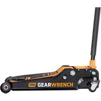 Low Profile Floor Jack, 3.5 Ton(s) Capacity, 3-3/4" Lowered, 21-3/4" Raised, Manual Hydraulic Toolneeds Inc.