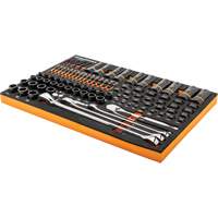 97-Piece Bolt Biter Mechanics Tool Set in Foam Storage Tray Toolneeds Inc.