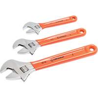 Cushion Grip Wrench Set, Adjustable, 3 Pieces Toolneeds Inc.