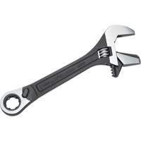 11-Piece Pass-Thru X6 Adjustable Wrench & Spline Socket Set, 13" L, 2-27/50" Max Width, Black Phosphate Toolneeds Inc.