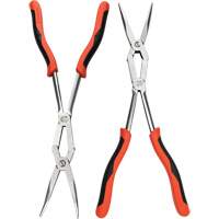 X2 Straight and Bent Long Nose Dual Material Plier Set, 2 Pieces Toolneeds Inc.
