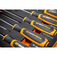 Torx&reg; Dual Material Screwdriver Set in Foam Storage Tray, 10 Pcs. Toolneeds Inc.