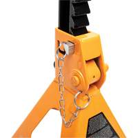 Ratcheting Jack Stand, Locking Pin, 6 tons Capacity, 15-3/4" - 24-1/2" H Toolneeds Inc.