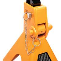 Ratcheting Jack Stand, Locking Pin, 3 tons Capacity, 11-3/4" - 17-1/2" H Toolneeds Inc.