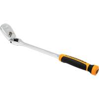 90-Tooth Dual Material Locking Flex Head Teardrop Ratchet Toolneeds Inc.