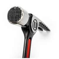 Milled-Face Framing Hammer, 28 oz., Solid Steel Handle, 16" L Toolneeds Inc.