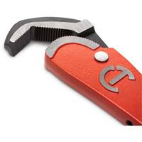 Cl&eacute; pour tuyau en acier auto-ajustable, Cap des m&acirc;choires 2-1/2", Longueur 16", Fini Rev&ecirc;tement en poudre, Prise Non-ergonomique Toolneeds Inc.