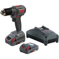Cordless Compact Drill Driver Kit, Lithium-Ion, 20 V, 1/2" Chuck, 37 ft-lbs Torque Toolneeds Inc.