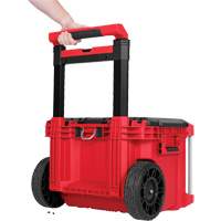 PACKOUT Rolling Tool Box, 18" x 22" x 19-1/2", Black/Red Toolneeds Inc.