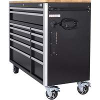 HDRC5212 Armoire mobile de s&eacute;rie HD, 12 tiroirs, 51-1/4" la x 21" p x 40-3/10" h, Noir Toolneeds Inc.