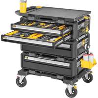 TOUGHSYSTEM&reg; 2.0 DXL 5-in-1 Modular Workstation, 34" x 25-4/5" x 39", Black/Yellow Toolneeds Inc.