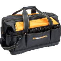 Professional 20" Tool Bag, Nylon, 33 Pockets, Black/Orange Toolneeds Inc.