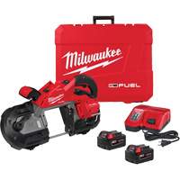 M18 FUEL Deep Cut Dual Trigger Band Saw Kit, 18 V, 5" Capacity Toolneeds Inc.