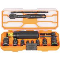 Flip-16 KNECT Ratcheting Impact Flip Socket Screwdriver Set, 13 Pcs Toolneeds Inc.