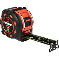 Shockforce NITE EYE Tape Measure, 1-1/4" x 16', SAE Graduations Toolneeds Inc.