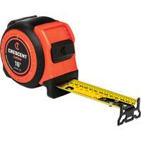 CONTROLTOUCH Tape Measure, 1-3/16" x 16', SAE Graduations Toolneeds Inc.