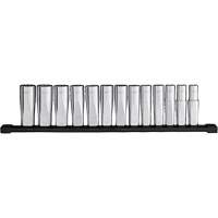 12-Point Deep Well Metric Socket Set, 13 Pcs, 1/2" Drive Size, Deep Toolneeds Inc.