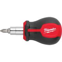 Tournevis court &agrave; embouts interchangeables 6-en-1, 3" lo, Prise Coussin&eacute;e Toolneeds Inc.